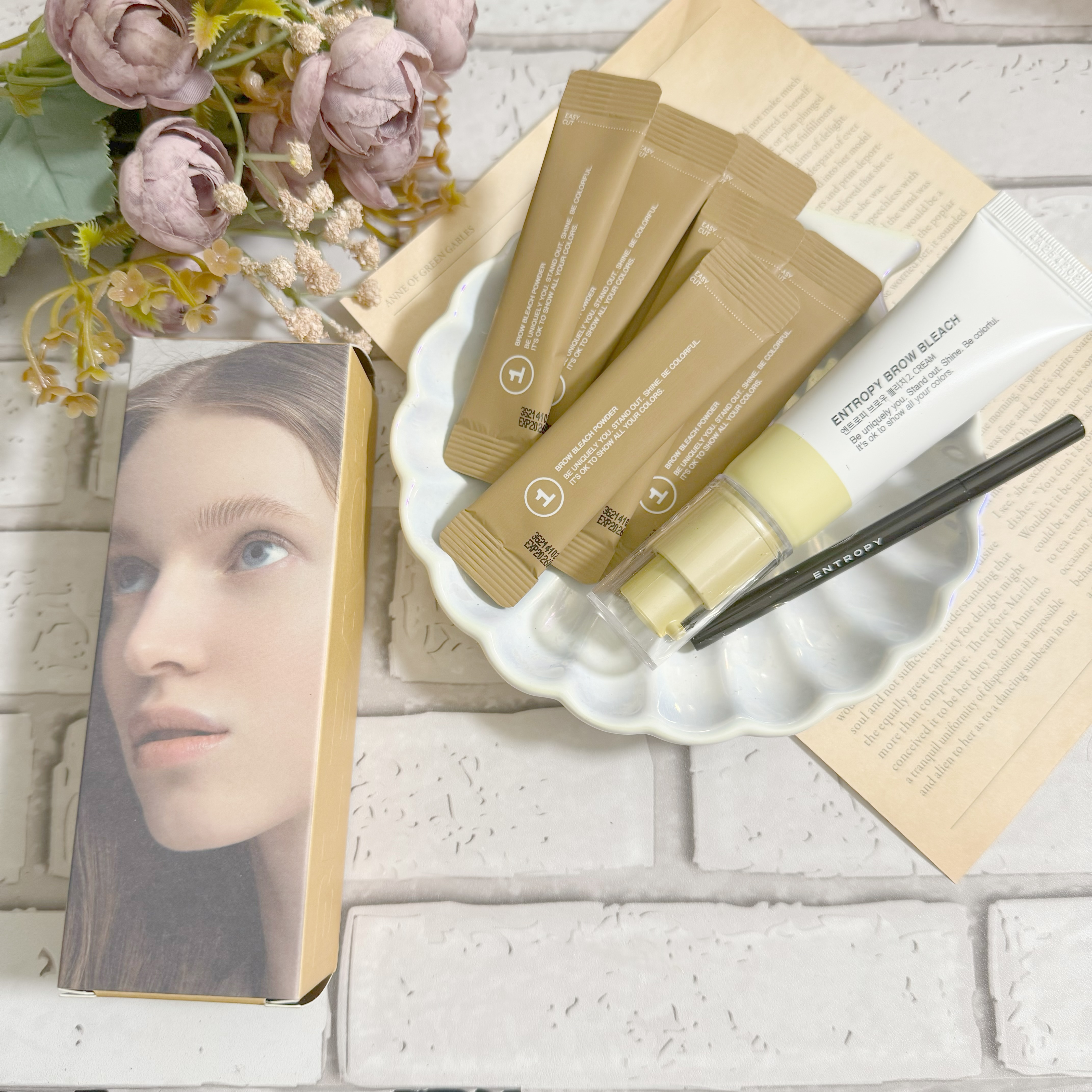 BROW BLEACH/ENTROPY/ブリーチ剤を使ったクチコミ（3枚目）