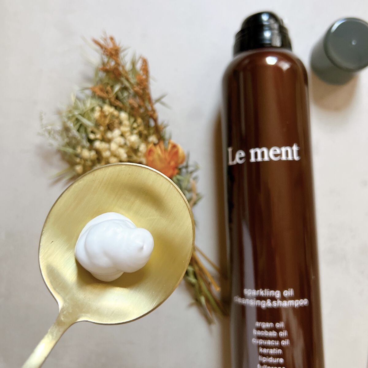 ルメント スパークリングオイル クレンジング&シャンプー/Le ment/市販シャンプーを使ったクチコミ（3枚目）