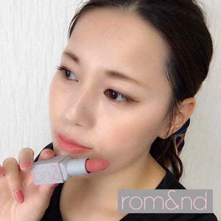 ゼログラムマットリップスティック/rom&nd/口紅を使ったクチコミ(1枚目)