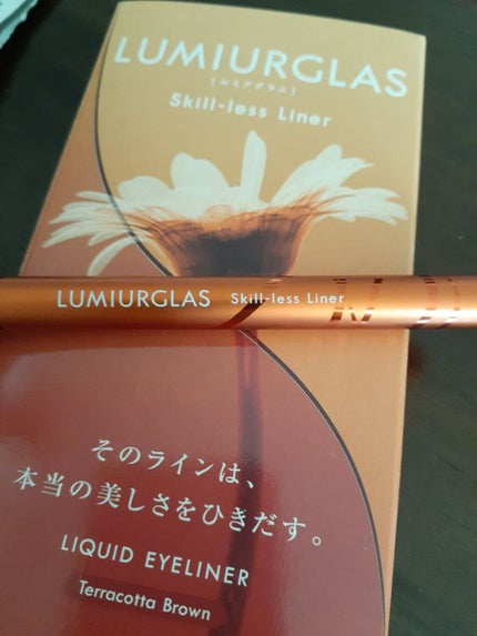 スキルレスライナー/LUMIURGLAS/リキッドアイライナーを使ったクチコミ(1枚目)