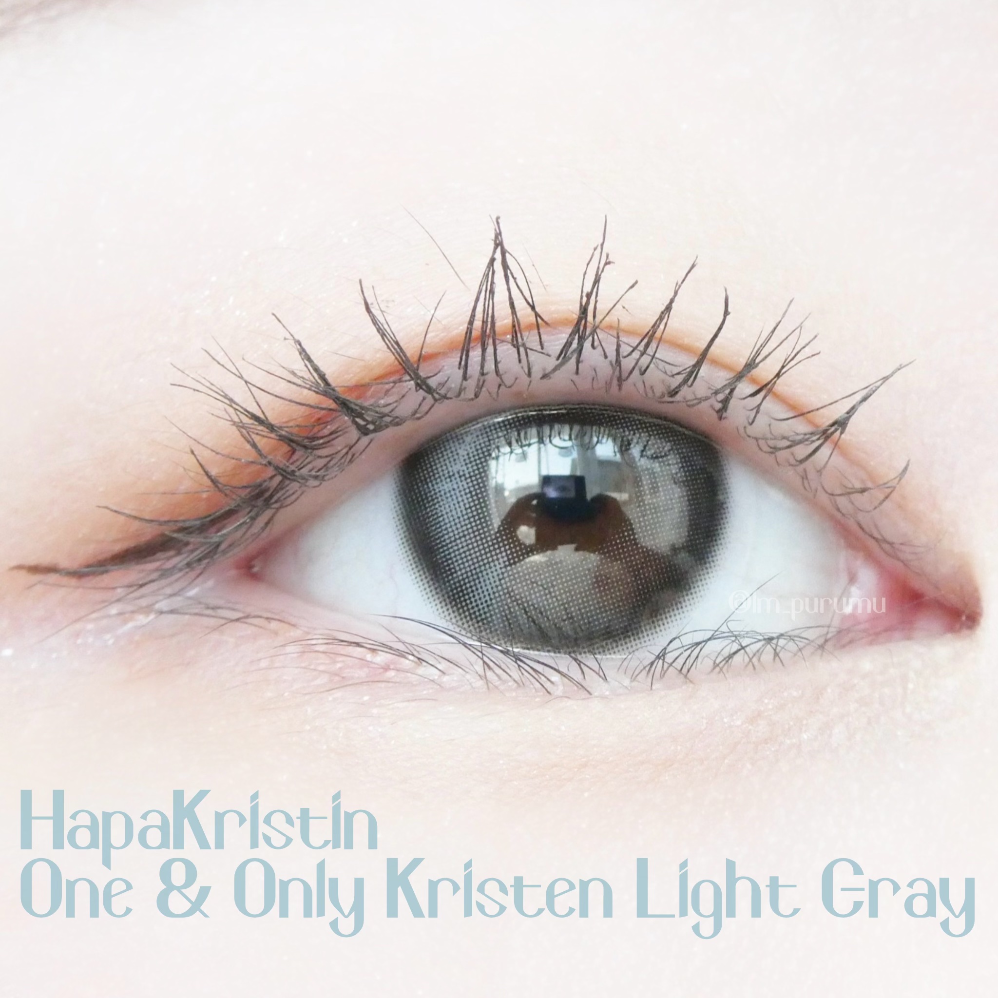 One & Only Kristin/Hapa kristin/カラーコンタクトレンズを使ったクチコミ（1枚目）
