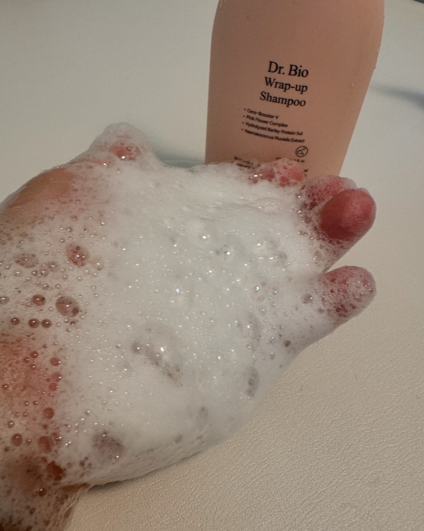 ラップアップシャンプー/トリートメント/Dr.Bio/市販シャンプーを使ったクチコミ（3枚目）