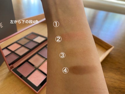 ホリデーコレクション パレット 2024/THREE/アイシャドウパレットを使ったクチコミ(5枚目)