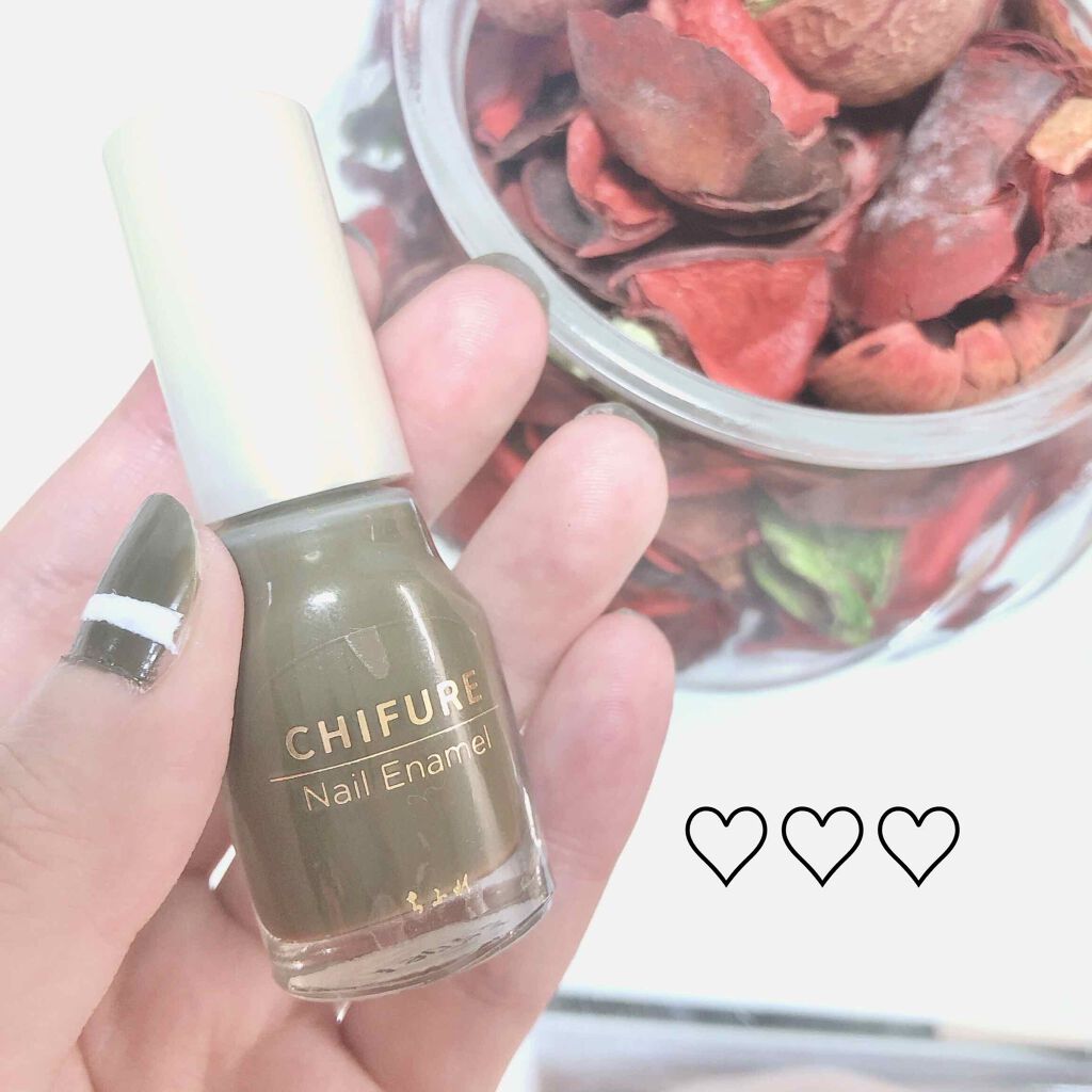 ネイル エナメル/ちふれ/マニキュアを使ったクチコミ（1枚目）