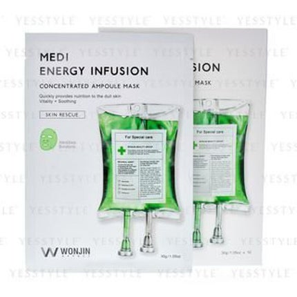 WONJIN EFFECT ENERGY SUPPLEMENT MASKのクチコミ「WONJIN EFFECT ENERGY SUPPLEMENT MASK
【炎症を.....」(1枚目)