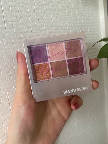 オーラクリエイション 004 プラム＆メタリックウォーム/BLEND BERRY/アイシャドウパレットを使ったクチコミ（1枚目）