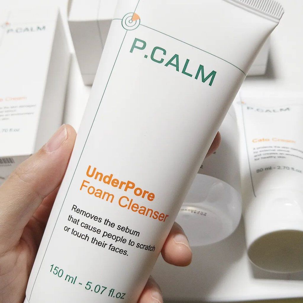 アンダーポアフォームクレンザー/P.CALM/洗顔フォームを使ったクチコミ（2枚目）