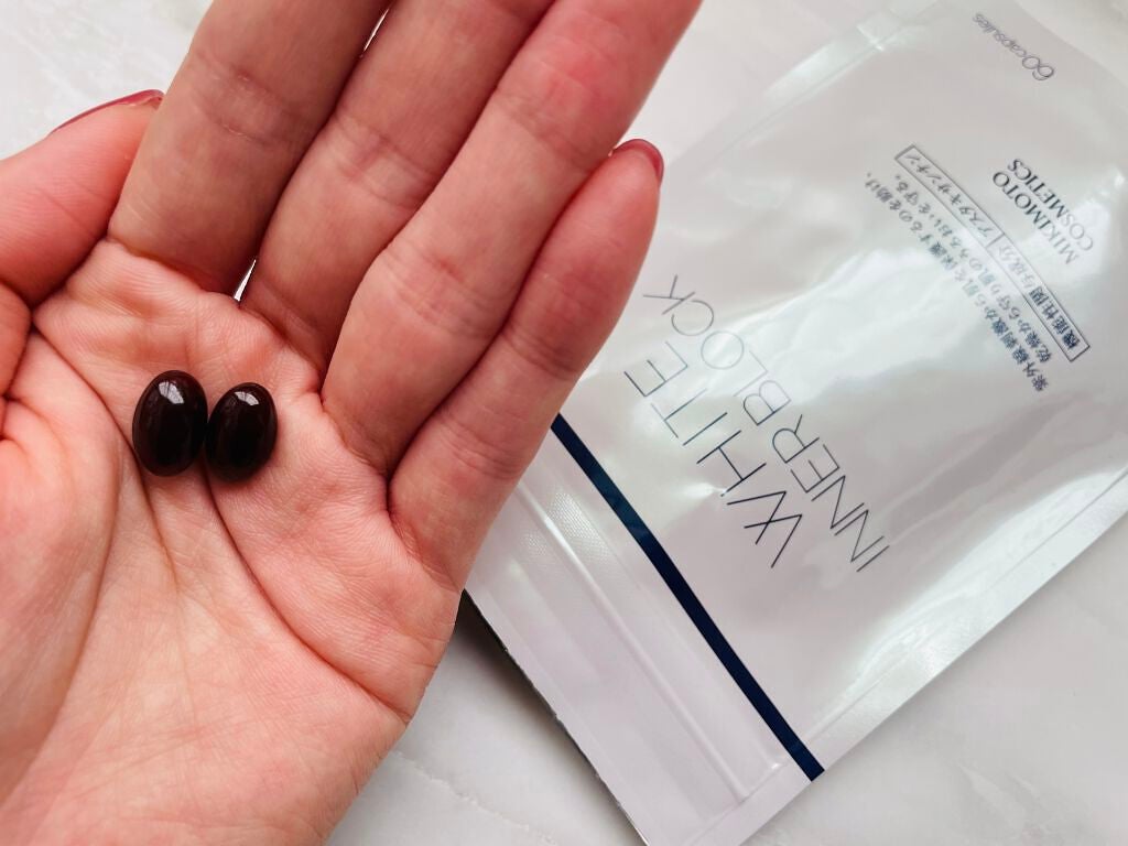 ホワイト インナーブロック/ミキモト コスメティックス/美容サプリメントを使ったクチコミ(1枚目)