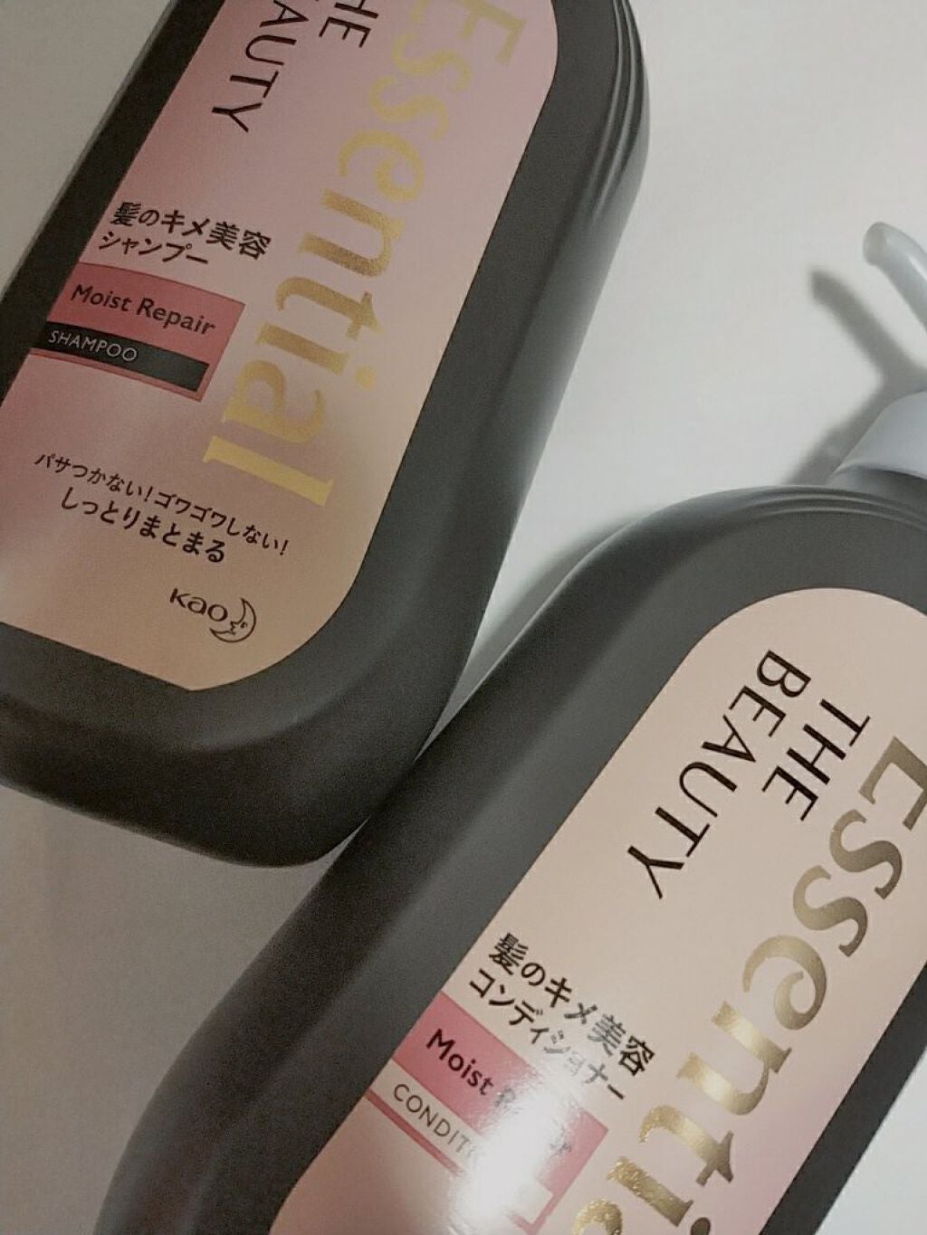 THE BEAUTY 髪のキメ美容シャンプー/コンディショナー<モイストリペア> /エッセンシャル/市販シャンプーを使ったクチコミ(2枚目)