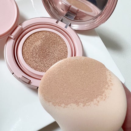 ハイパーカバーフィットクッション  グラファイト/APRILSKIN/クッションファンデーションを使ったクチコミ(6枚目)