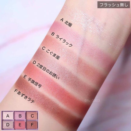 ナイストゥミーチュートランク/MAJOLICA MAJORCA/アイシャドウパレットを使ったクチコミ(8枚目)