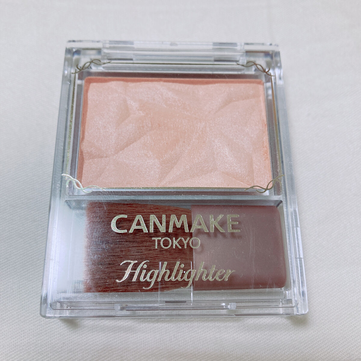 ハイライター/キャンメイク/パウダーハイライトを使ったクチコミ（1枚目）