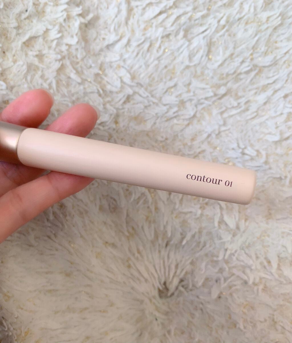 コントゥアパウダー フェイスブラシ/ETUDE/メイクブラシを使ったクチコミ(4枚目)