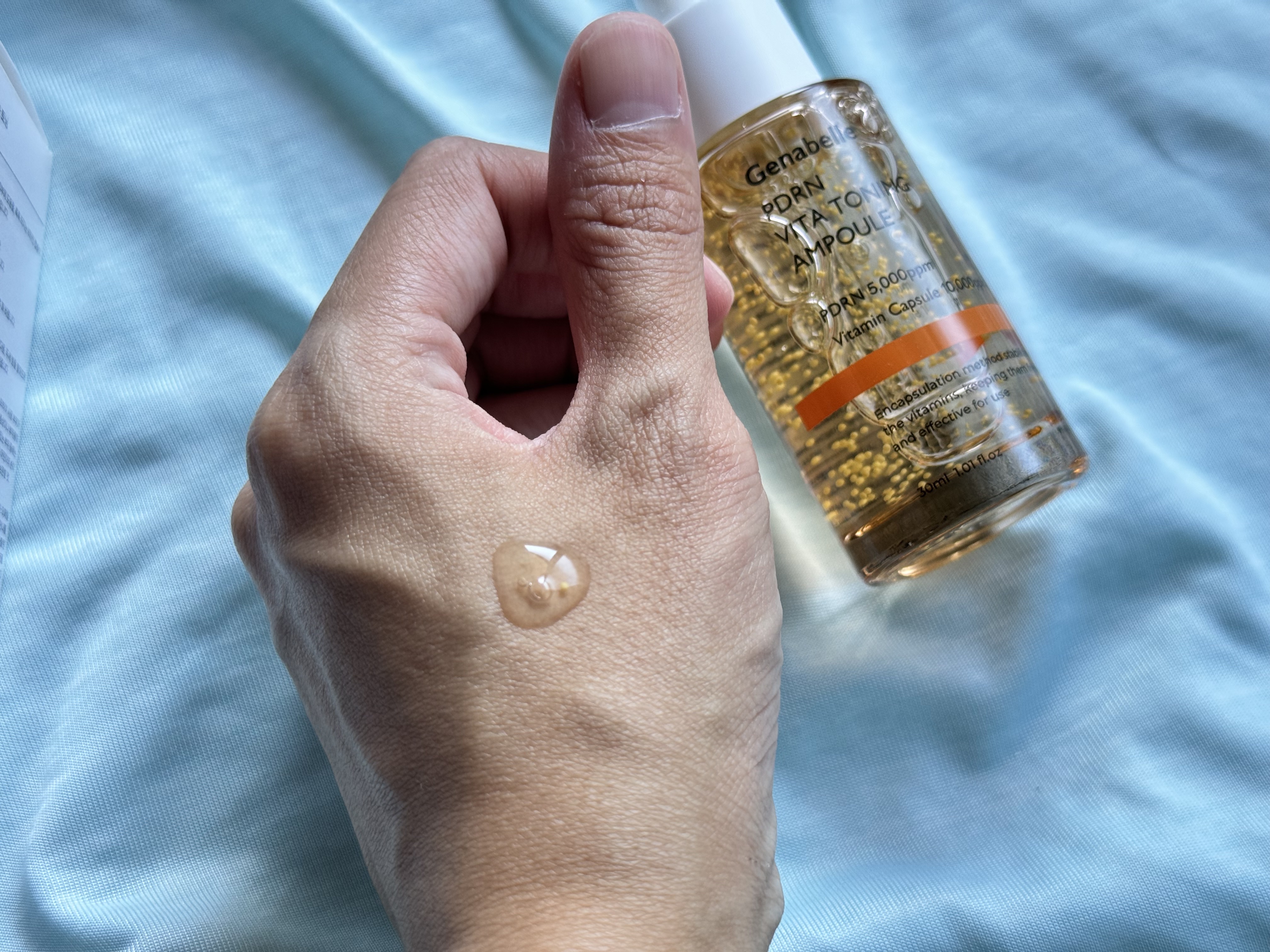 PDRNビタトーニングアンプル/Genabelle/美容液を使ったクチコミ（2枚目）
