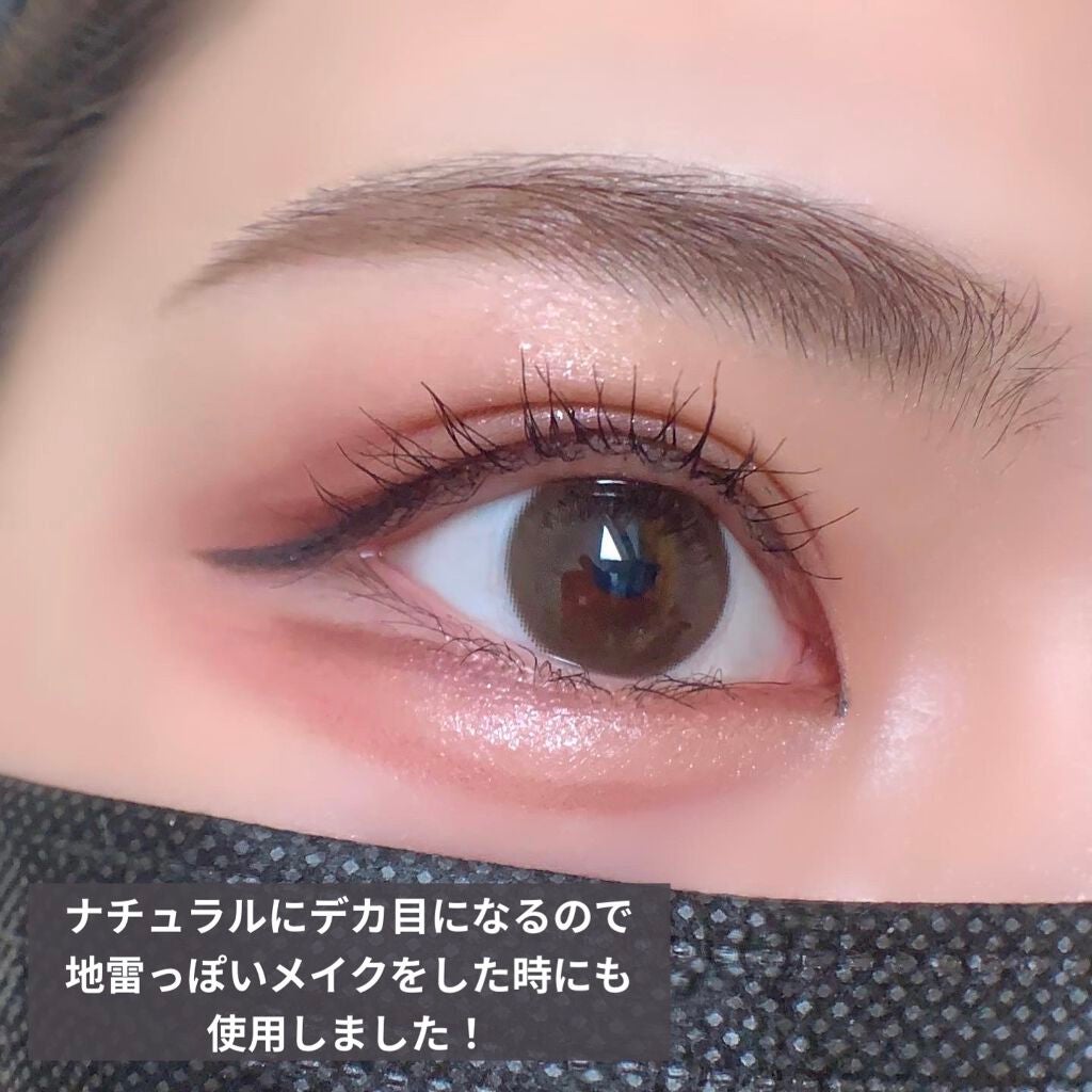 エルージュ 2weeks/éRouge/2週間(2WEEKS)カラコンを使ったクチコミ(4枚目)