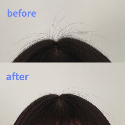 ヘアケアマスカラ/CEZANNE/ヘアジェルを使ったクチコミ(2枚目)