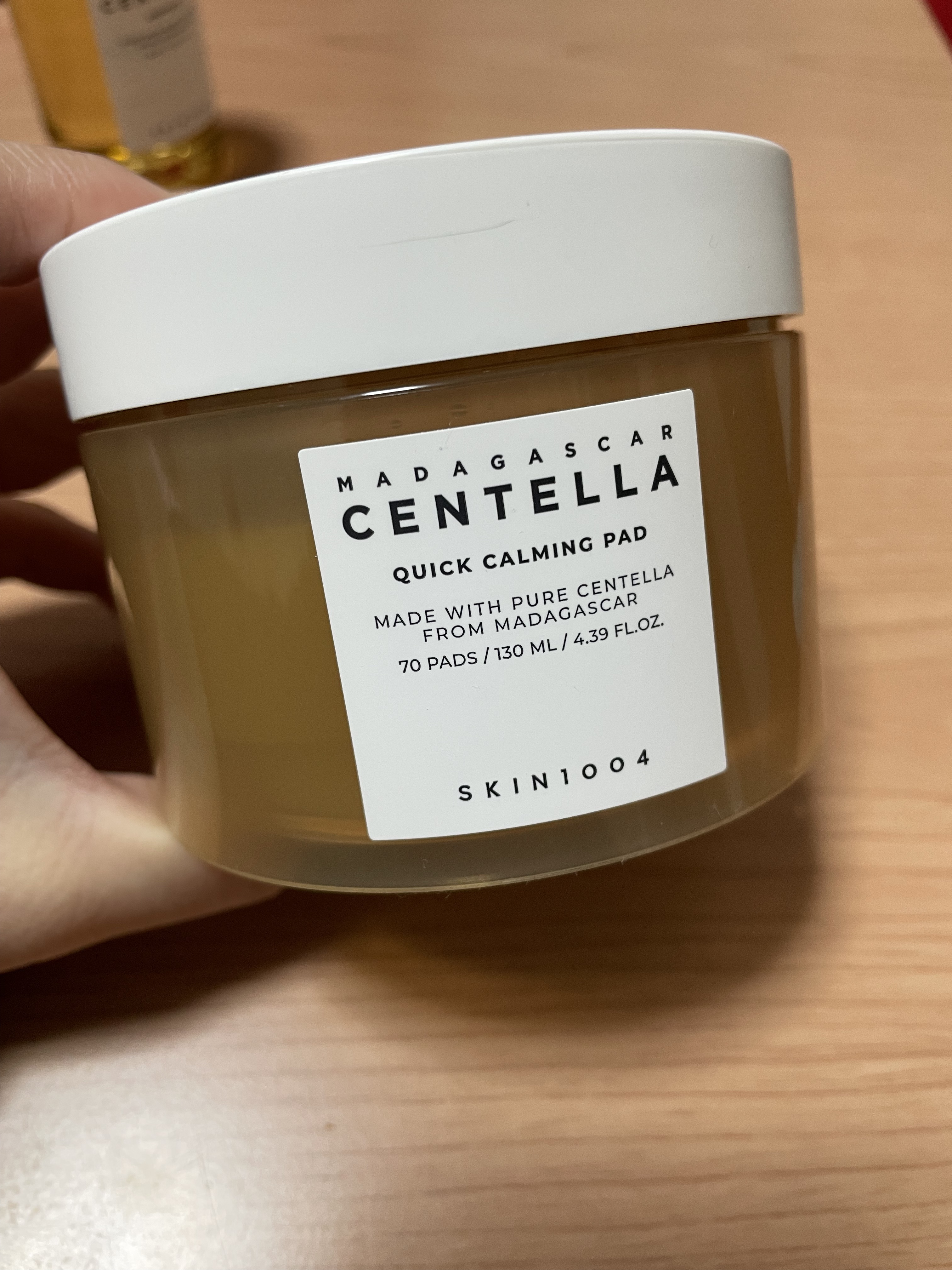 センテラ クイックカーミングパッド/SKIN1004/トナーパッドを使ったクチコミ（1枚目）