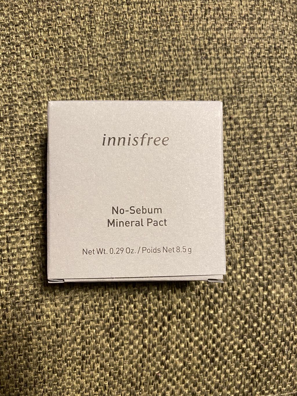 ノーセバム ミネラルパクト N/innisfree/プレストパウダーを使ったクチコミ（1枚目）