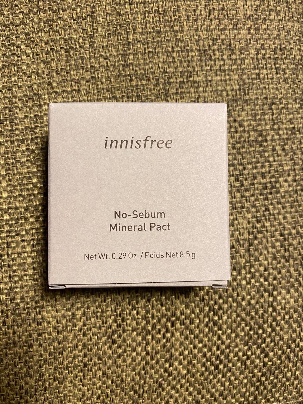 ノーセバム ミネラルパクト N/innisfree/プレストパウダーを使ったクチコミ(1枚目)