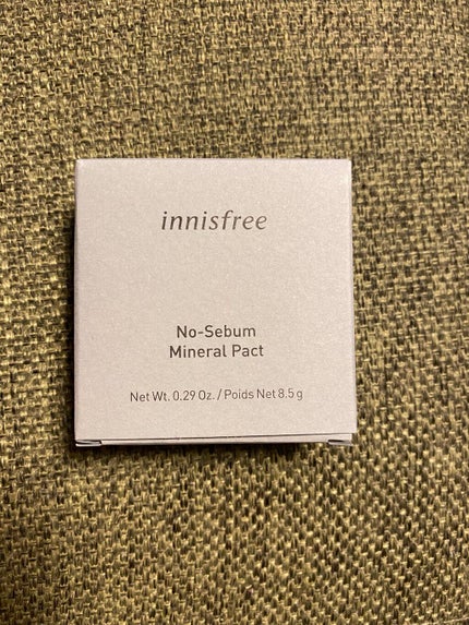 ノーセバム ミネラルパクト N/innisfree/プレストパウダーを使ったクチコミ(1枚目)
