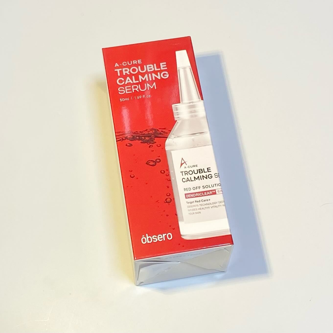 エーキュアトラブルカーミングセラム/obsero/美容液を使ったクチコミ(6枚目)