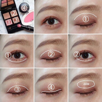 アディクション ザ アイシャドウ パレット/ADDICTION/アイシャドウパレットを使ったクチコミ(4枚目)