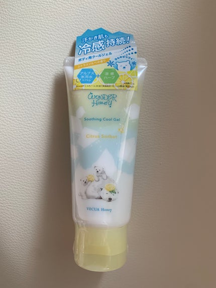 VECUA Honey ワンダーハニー 素肌サラサラクールジェル シトラスソルベのクチコミ「VECUA Honey ワンダーハニー 素肌サラサラクールジェル シトラスソルベ 880円(税.....」(1枚目)