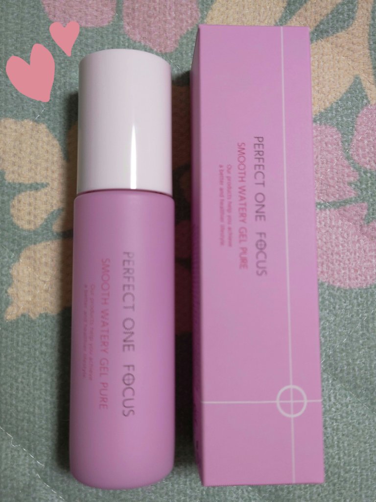 パーフェクトワンフォーカス スムースウォータリージェル ピュア/PERFECT ONE  FOCUS/オールインワン化粧品を使ったクチコミ（1枚目）