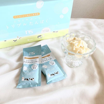 ミライサポート トリプルたんぱく/シャルレ/健康サプリメントを使ったクチコミ(2枚目)