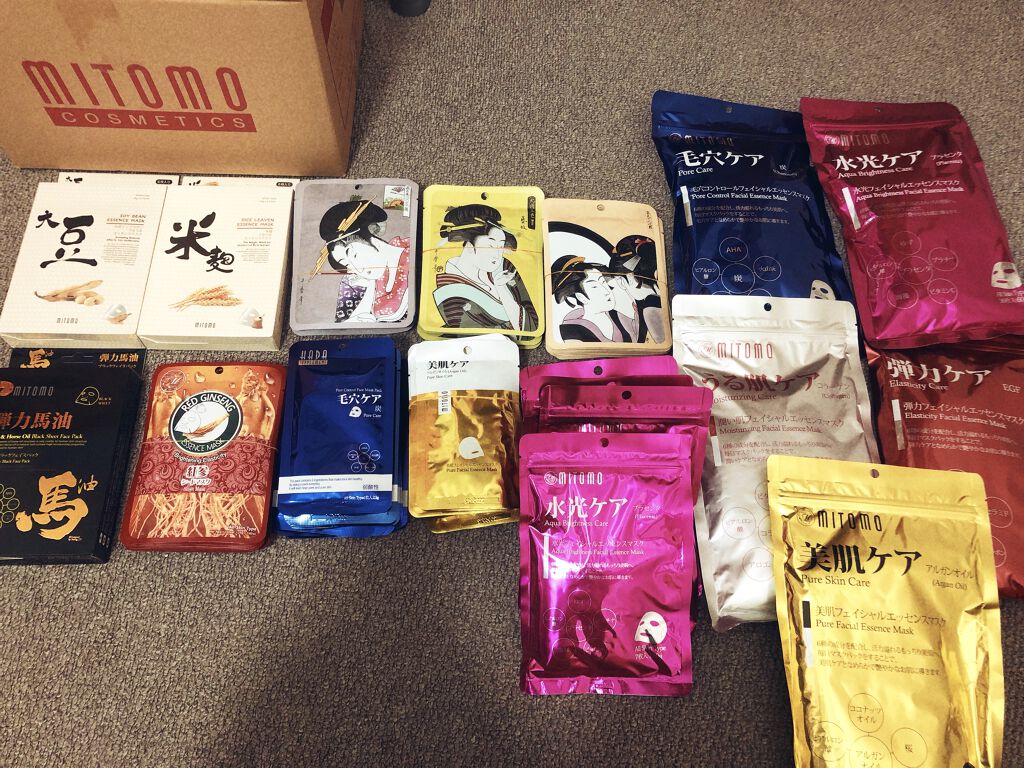集中保湿福袋300枚/MITOMO/シートマスク・パックを使ったクチコミ（2枚目）