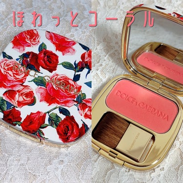 ブラッシュオブローズ ルミナスチークカラー/DOLCE&GABBANA BEAUTY/パウダーチークを使ったクチコミ（1枚目）