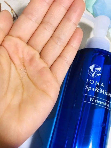 Wクレンジング /イオナ スパ&ミネラル/オイルクレンジングを使ったクチコミ(1枚目)