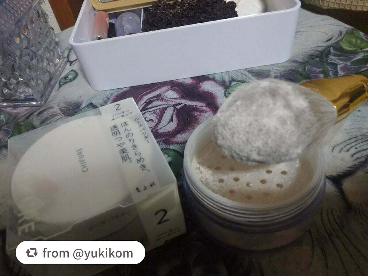 ルース パウダー/ちふれ/ルースパウダーを使ったクチコミ(1枚目)