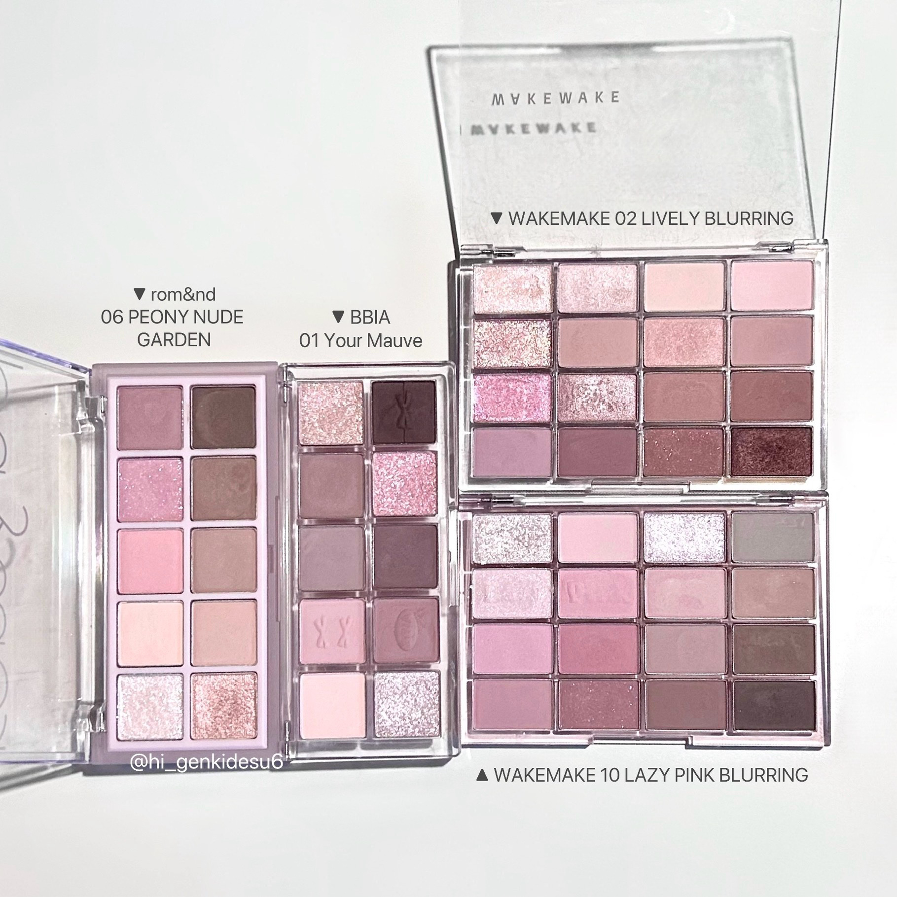 アイ ヴィーガン シアーパレット/AMUSE/アイシャドウパレットを使ったクチコミ（2枚目）