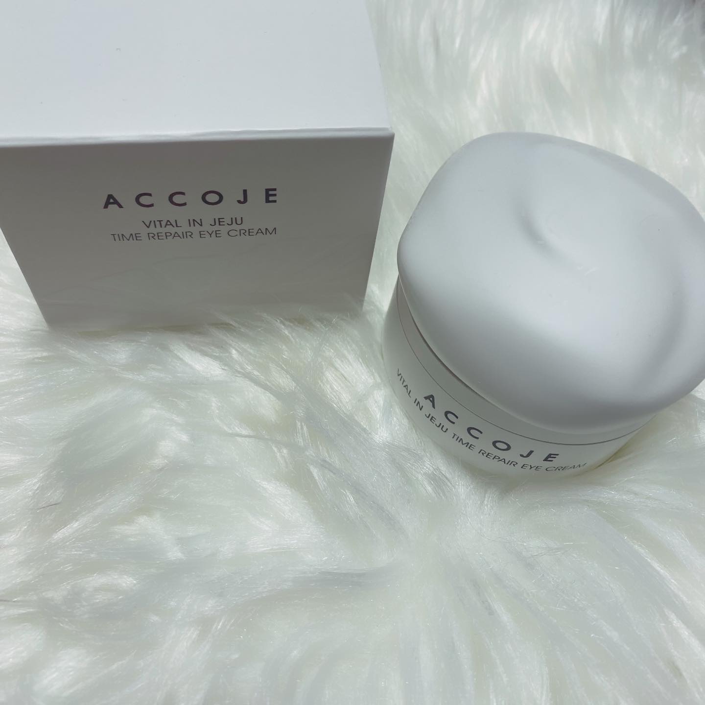 バイタル イン ジェジュ タイム リペア アイクリーム/ACCOJE/アイケア・アイクリームを使ったクチコミ（1枚目）