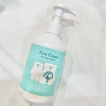 ピュア マテリエ ベビークリーム/pure materie/ボディクリームを使ったクチコミ(1枚目)