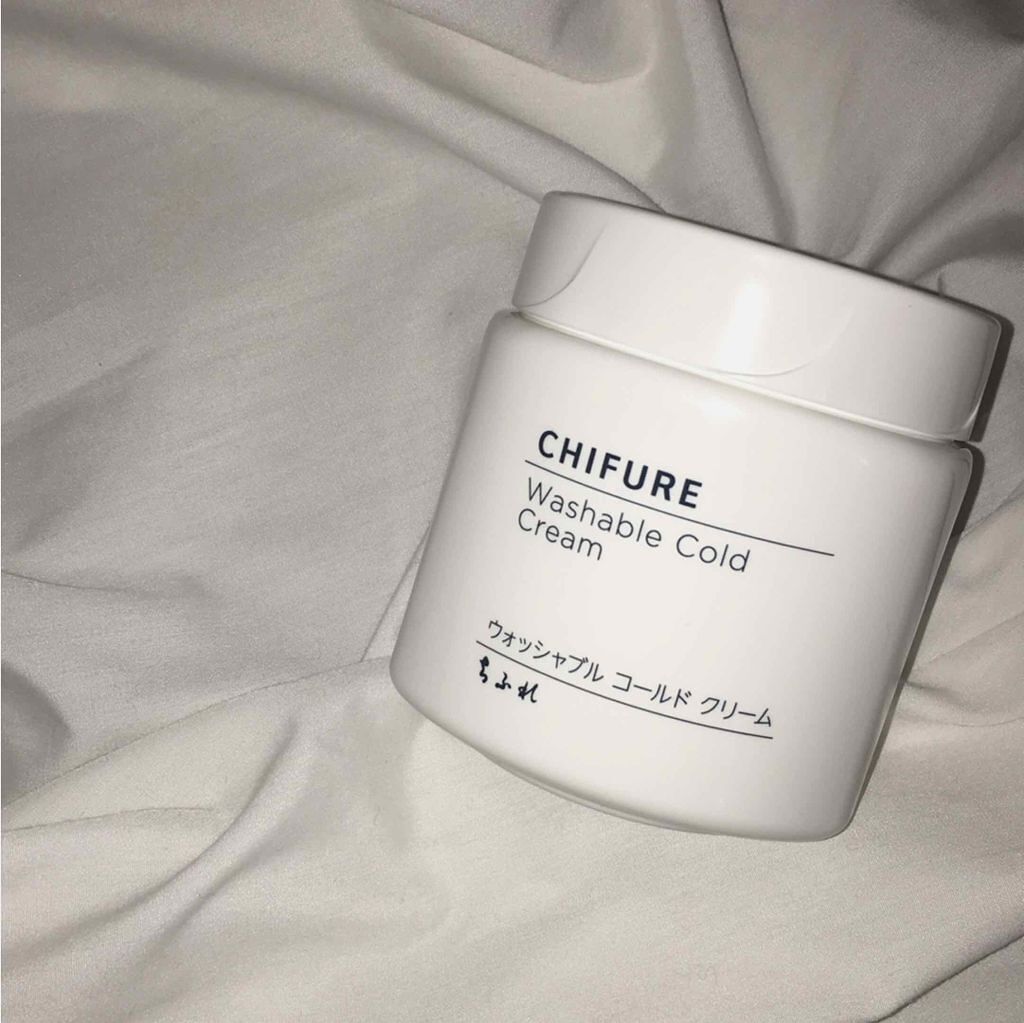 ウォッシャブル コールド クリーム/ちふれ/クレンジングクリームを使ったクチコミ（1枚目）