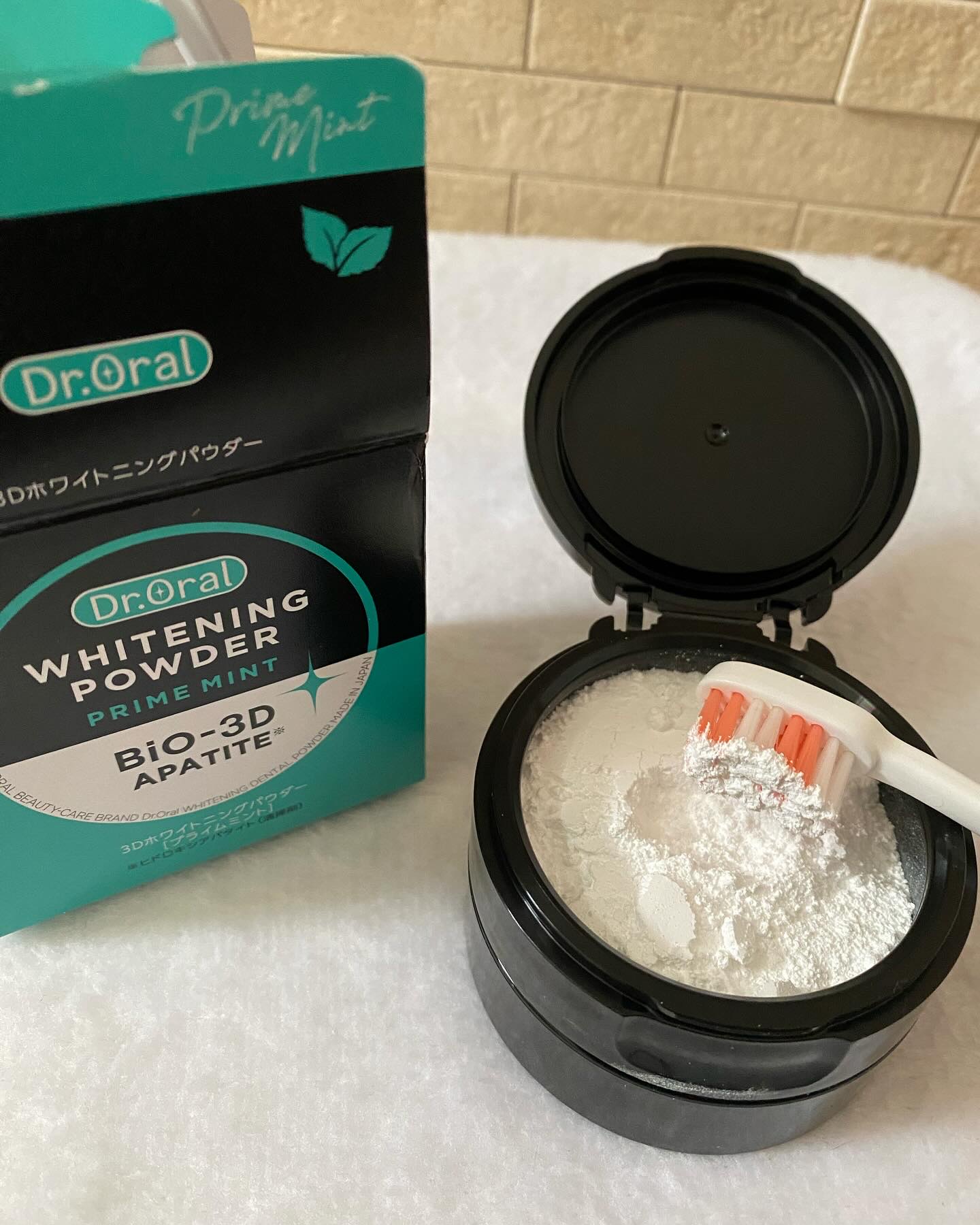 Dr.オーラル 3Dホワイトニングパウダー(プライムミント)/Dr.Oral/歯磨き粉を使ったクチコミ（2枚目）