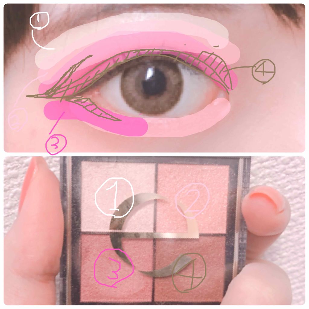 リアルクローズシャドウ/excel/アイシャドウパレットを使ったクチコミ（2枚目）