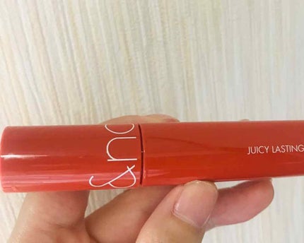 ジューシーラスティングティント/rom&nd/リップティントを使ったクチコミ(1枚目)