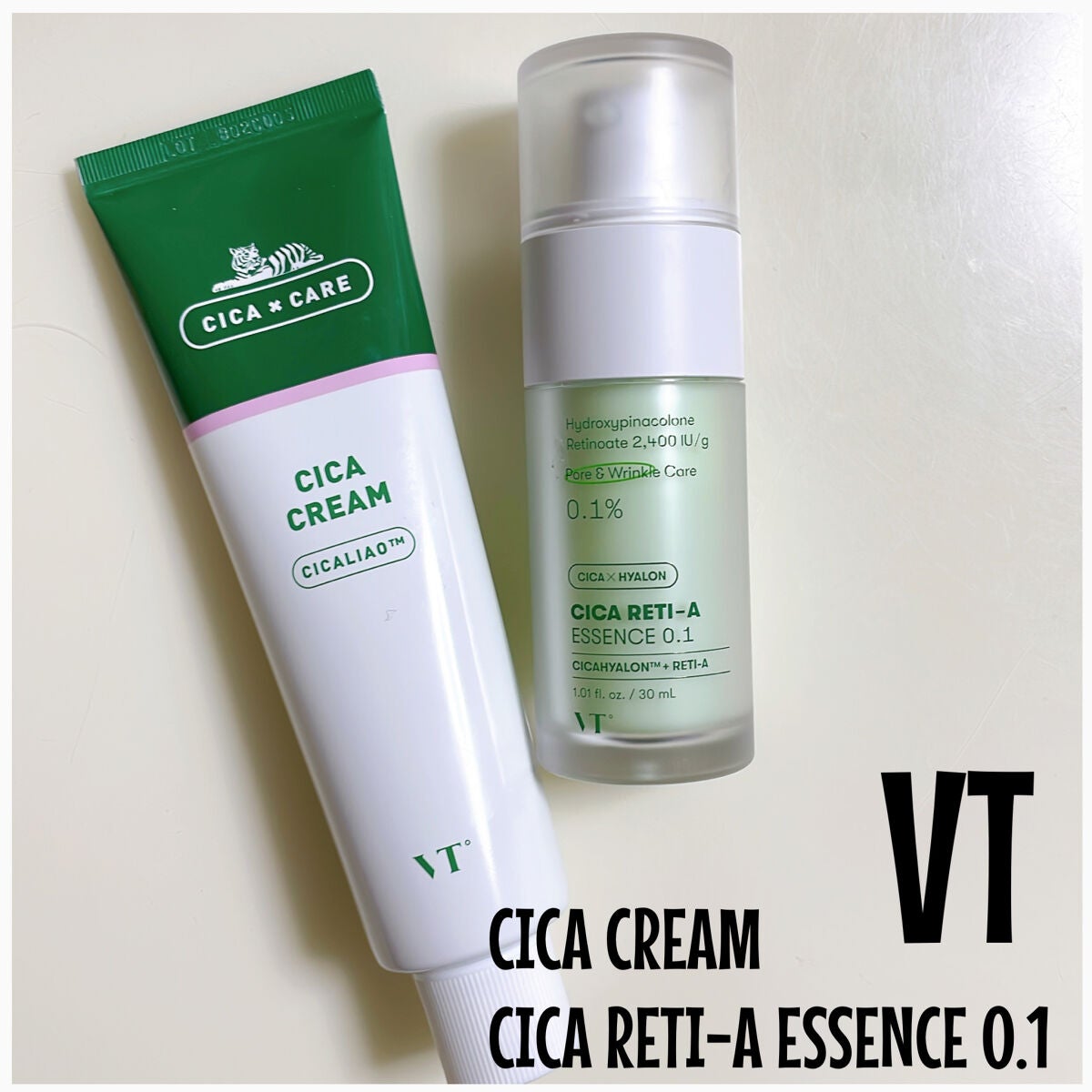 CICA クリーム/VT/フェイスクリームを使ったクチコミ(1枚目)