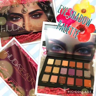 フーダビューティ デザート ダスク アイシャドウパレット/Huda Beauty/パウダーアイシャドウを使ったクチコミ（1枚目）