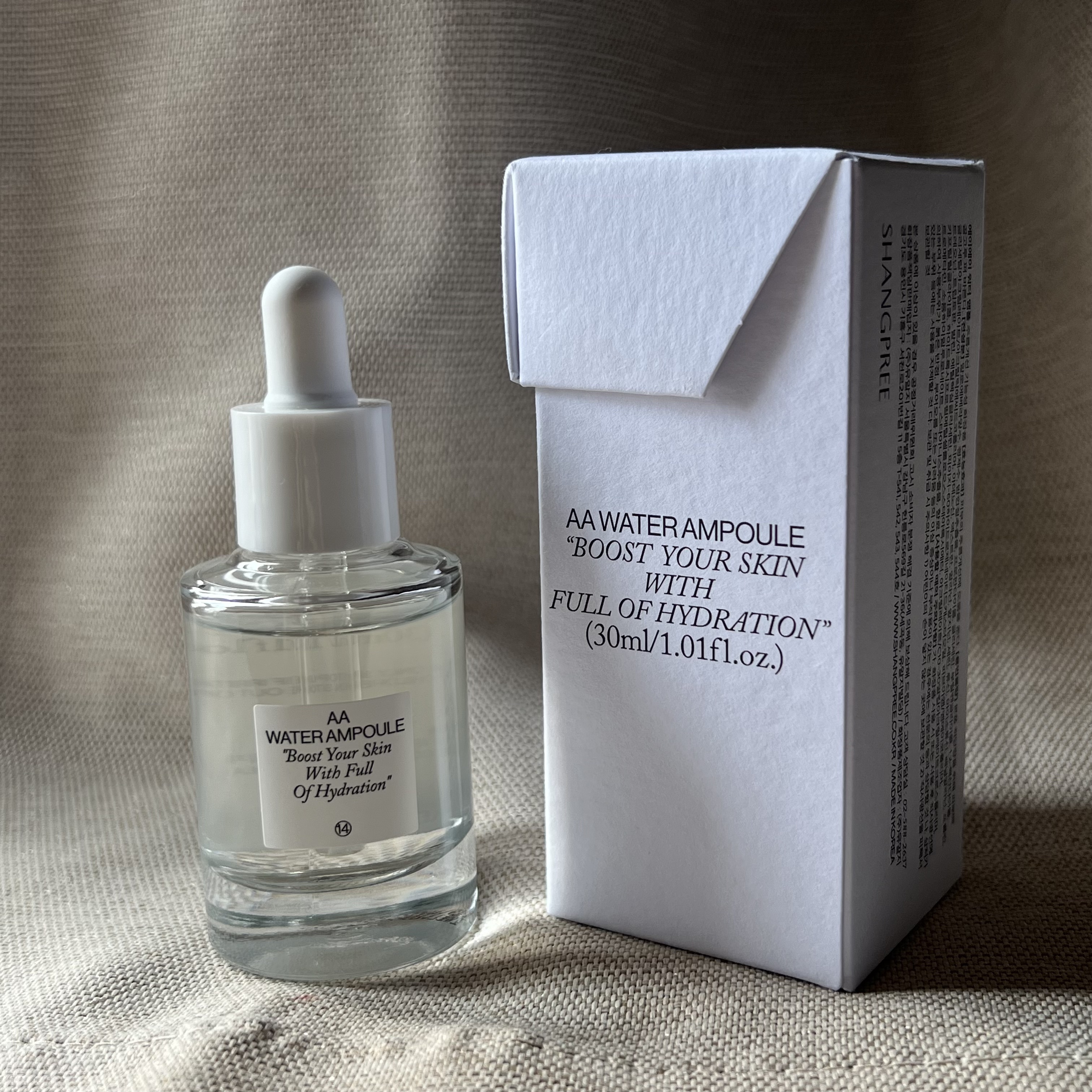 AAウォーターアンプル/Shangpree/美容液を使ったクチコミ（1枚目）