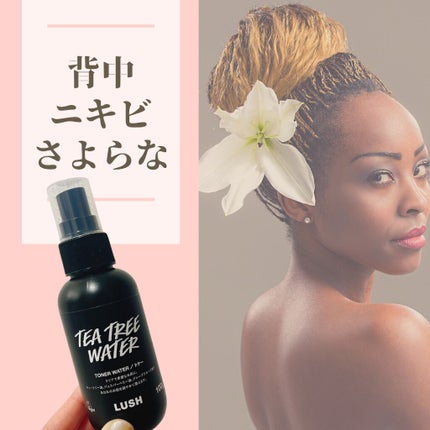 ティーツリーウォーター/ラッシュ/ミスト状化粧水を使ったクチコミ(1枚目)