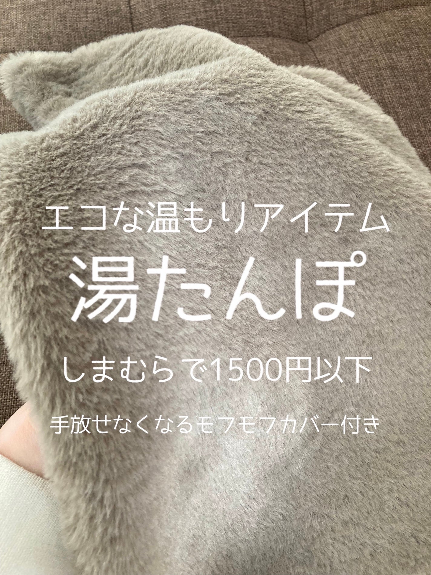 ソフト湯たんぽ/GLOBAL JAPAN/その他を使ったクチコミ(1枚目)