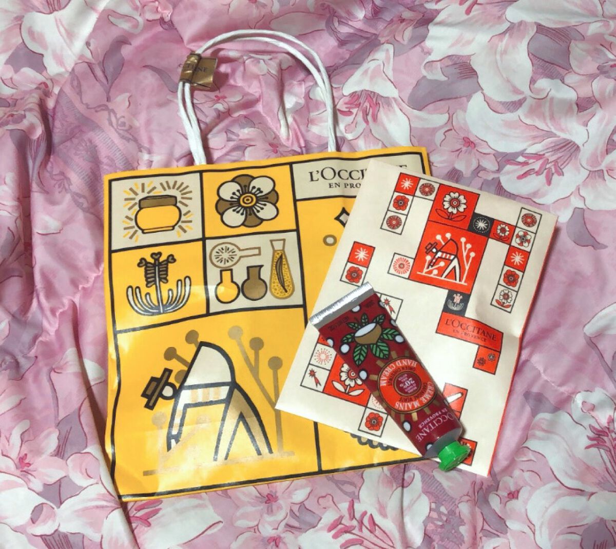 アップルマロン シア ハンドクリーム/L'OCCITANE/ハンドクリームを使ったクチコミ(1枚目)