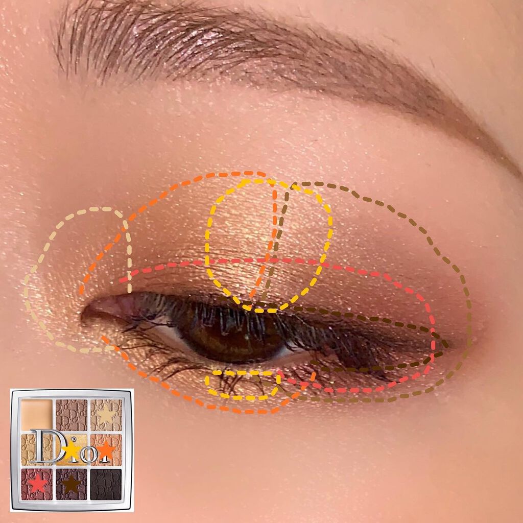 ディオール バックステージ アイ パレット/Dior/アイシャドウパレットを使ったクチコミ(9枚目)