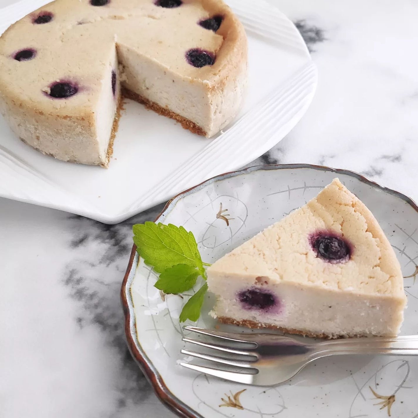 きょのすけ on LIPS 「<あめつちまにまにグルテンフリー&ヴィーガンベイクドチーズケー..」(4枚目)