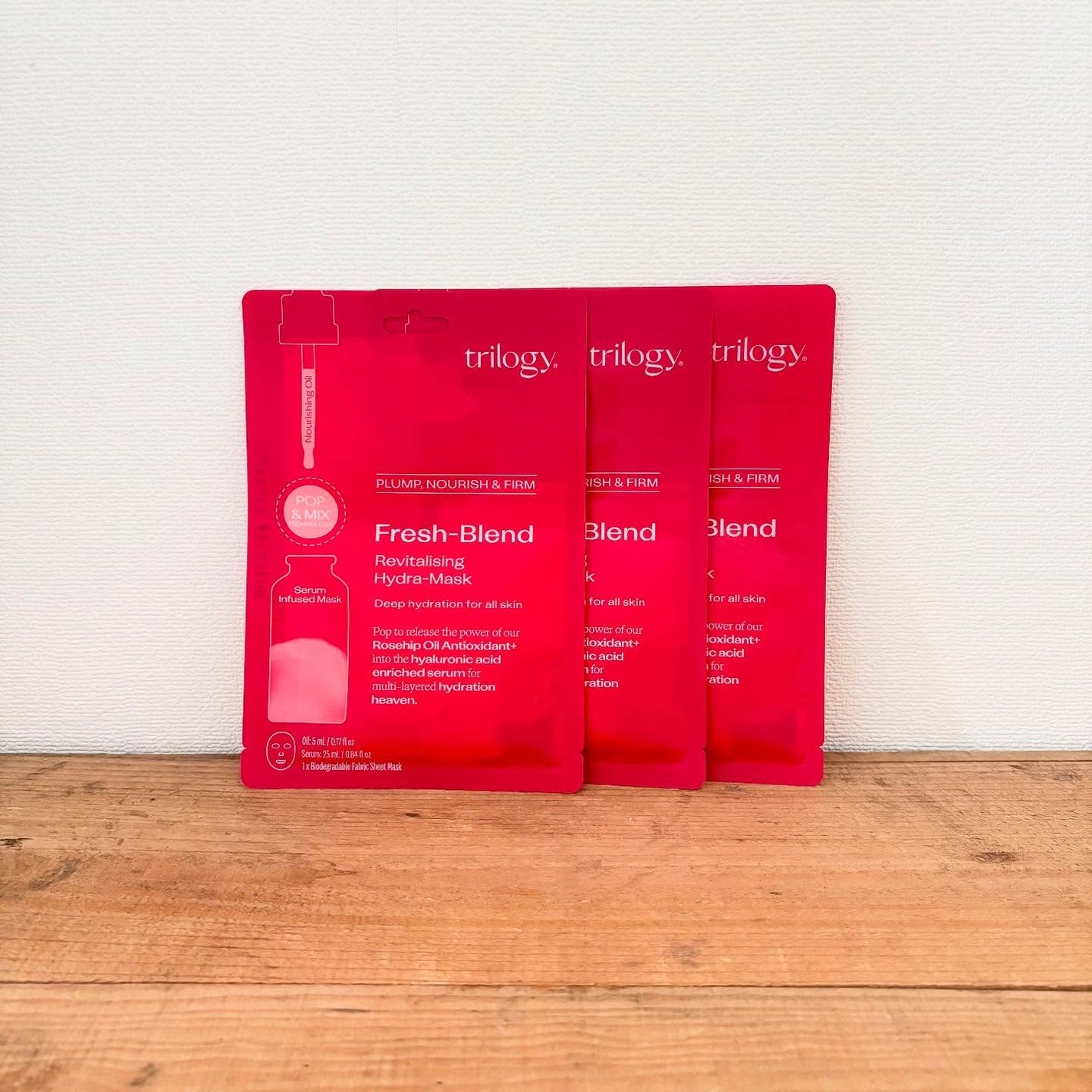 フレッシュブレンド オイル+ シートマスク/trilogy/シートマスク・パックを使ったクチコミ(1枚目)