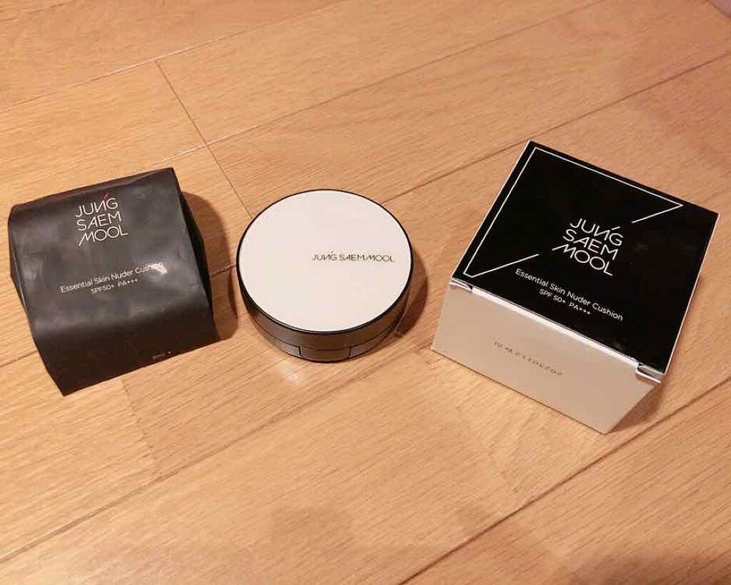 エッセンシャル スキン ヌーダー クッション/JUNG SAEM MOOL/クッションファンデーションを使ったクチコミ(1枚目)